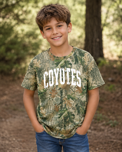 Vintage Coyotes Camo Tee