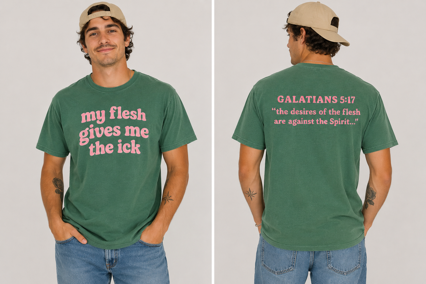 My Flesh Gives Me the Ick Tee
