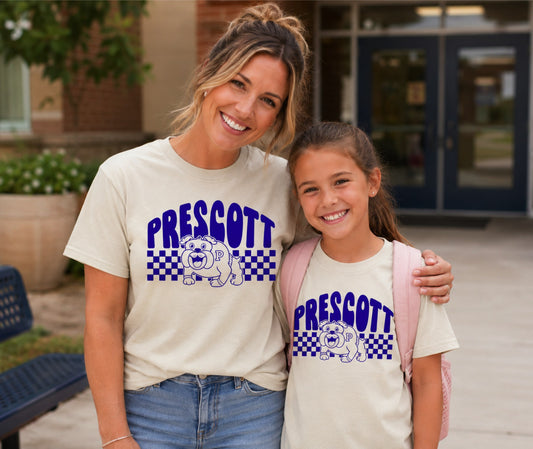 Checkered Prescott Spirit Tee