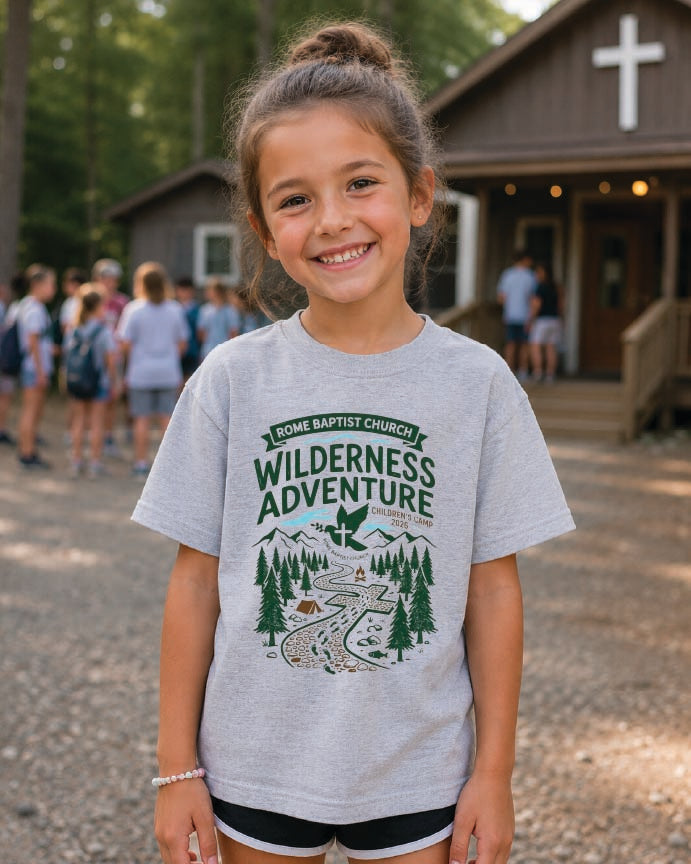 Wilderness Adventure Camp Tee