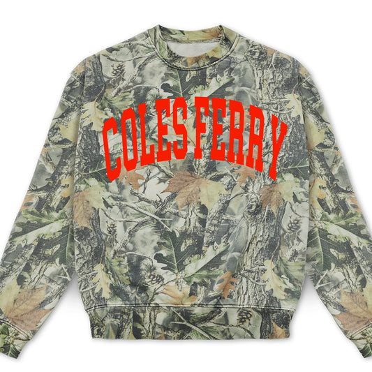 Coles Ferry Vintage Wood Camo Sweatshirt