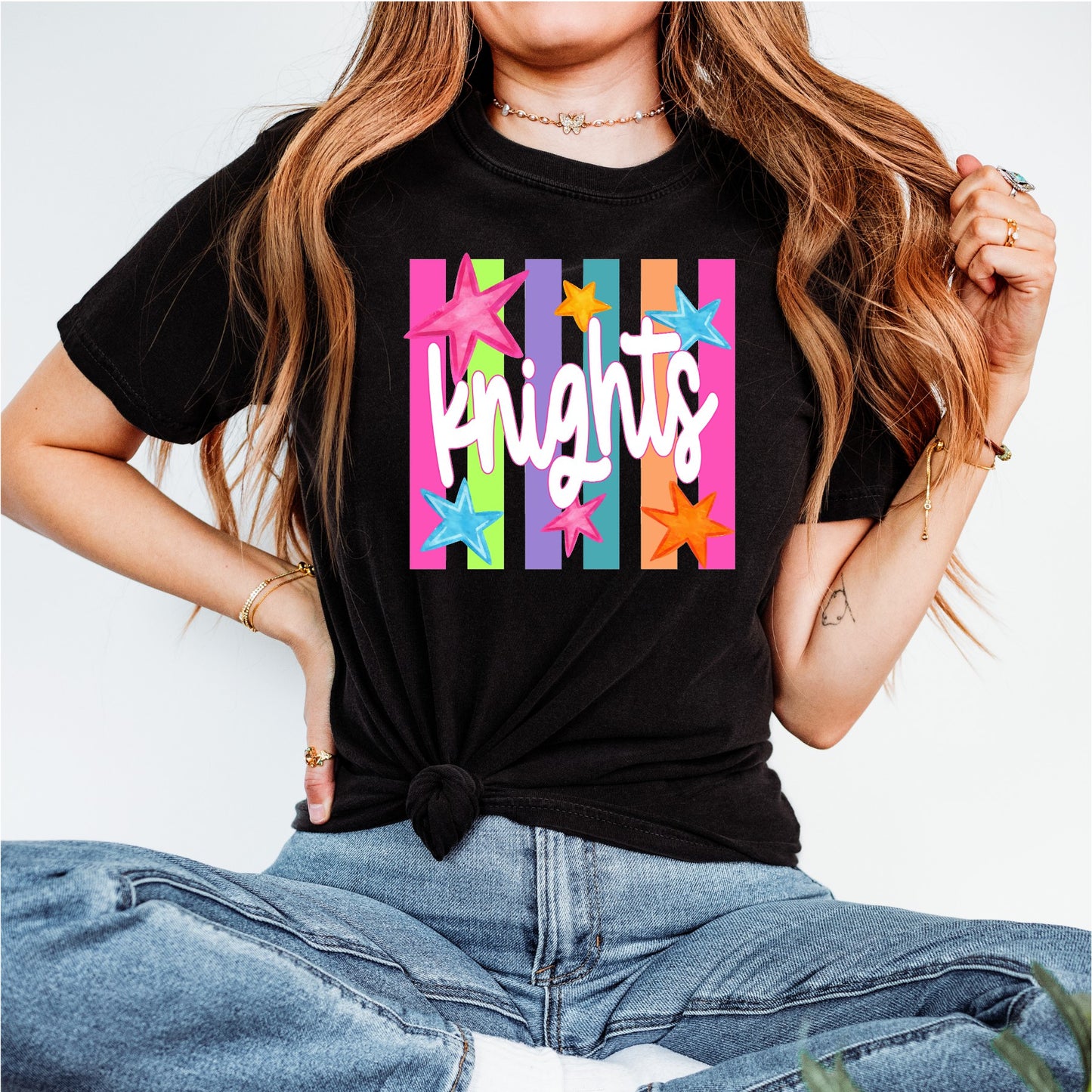 Color Pop Knights Comfort Colors Tee