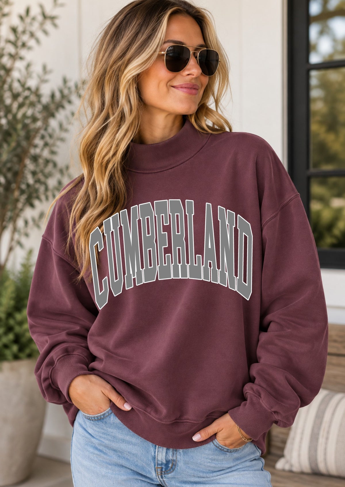 Cumberland Collegiate Mock Neck
