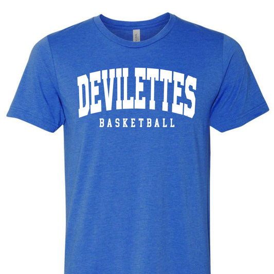 Devilettes Basketball Varsity Tee