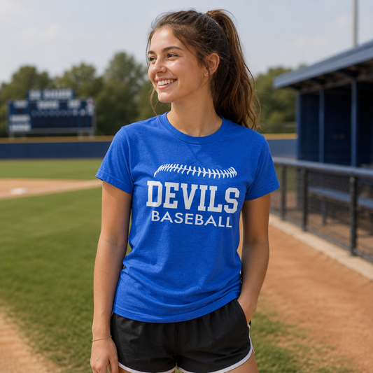 Devils Varsity Baseball Tee