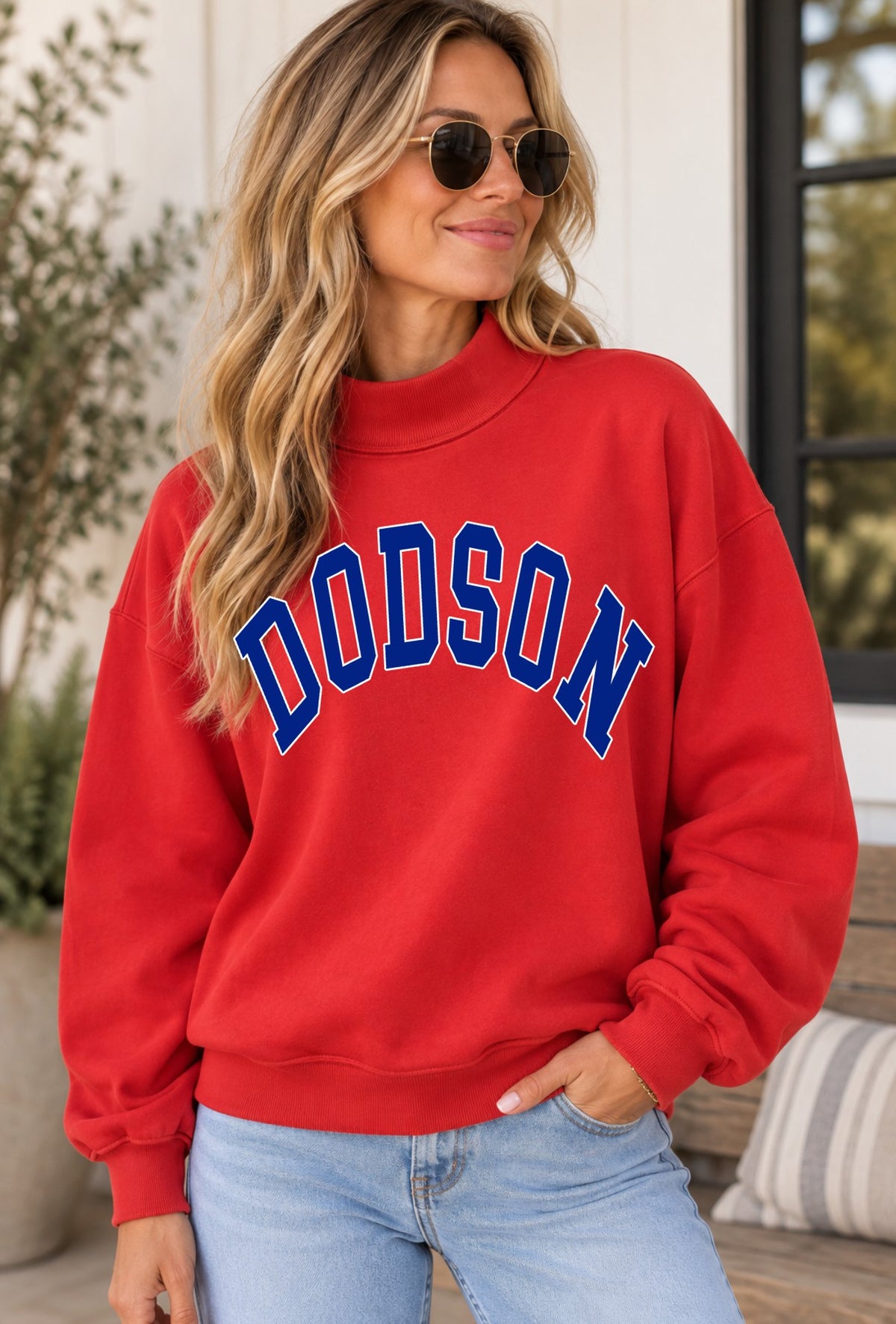 Dodson Collegiate Mock Neck