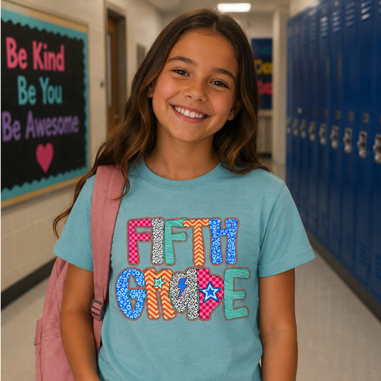 Fifth Grade Vibes Graphic Tee