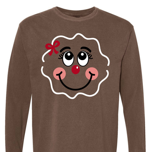 Gingerbread Girl Long Sleeve Tee