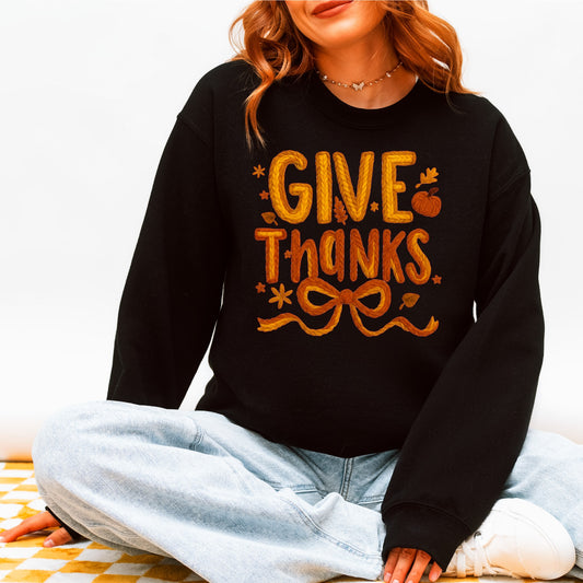 Give Thanks Sweatshirt