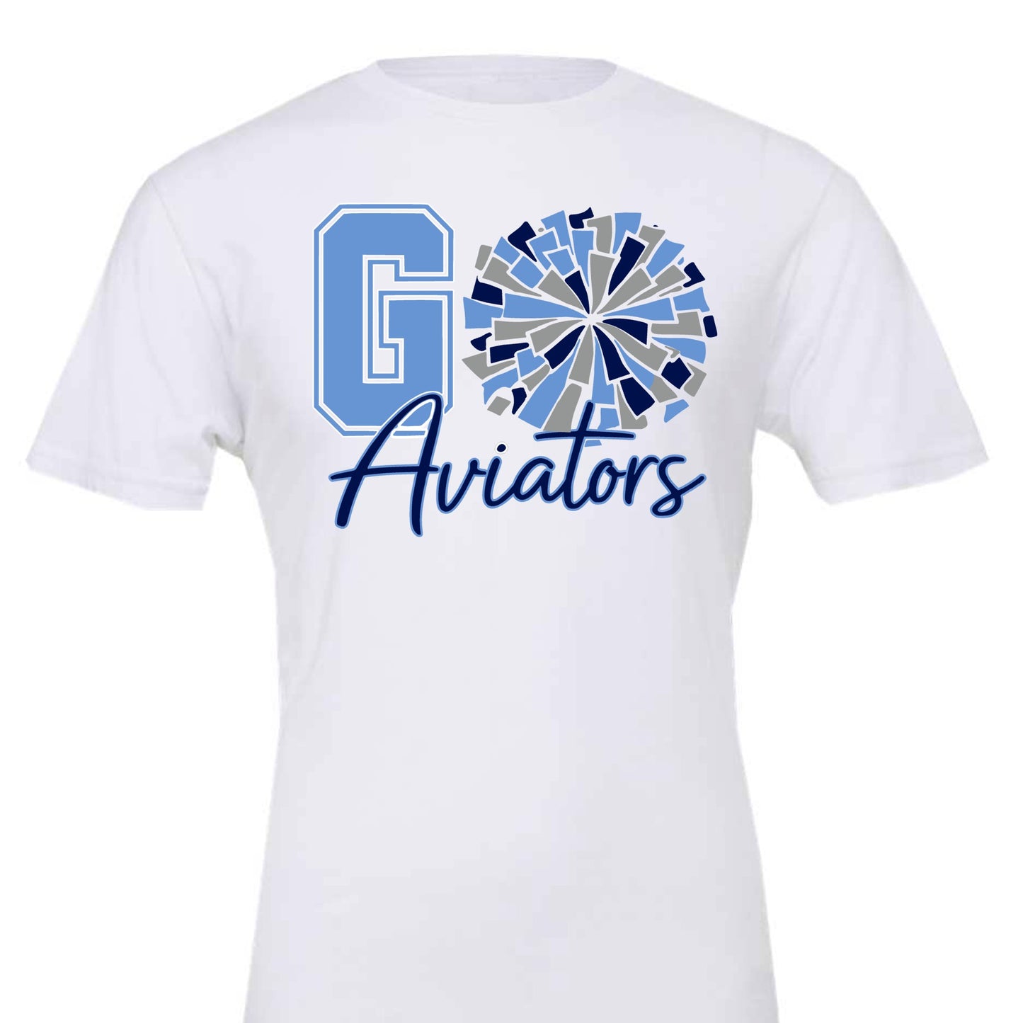 Go Aviators Cheer Tee