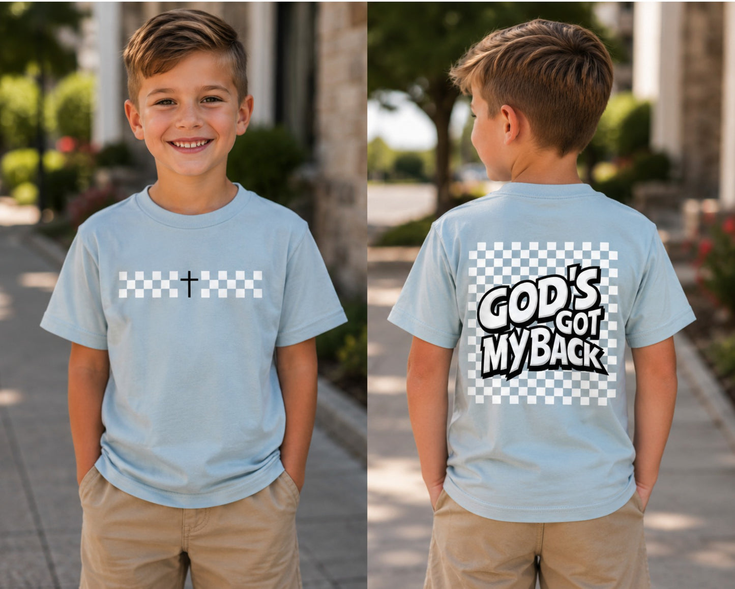 God's Got My Back Tee