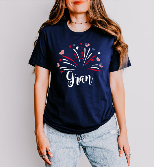 Grandma's Fourth of July Custom Tee