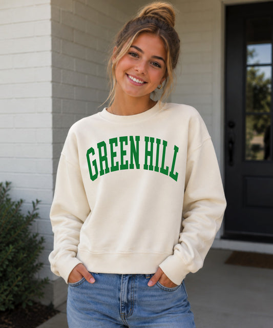 Green Hill Hometown Crop Sweatshirt