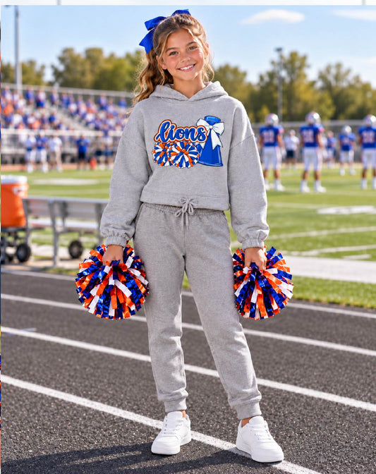 Heather Gray Youth Cheer Joggers