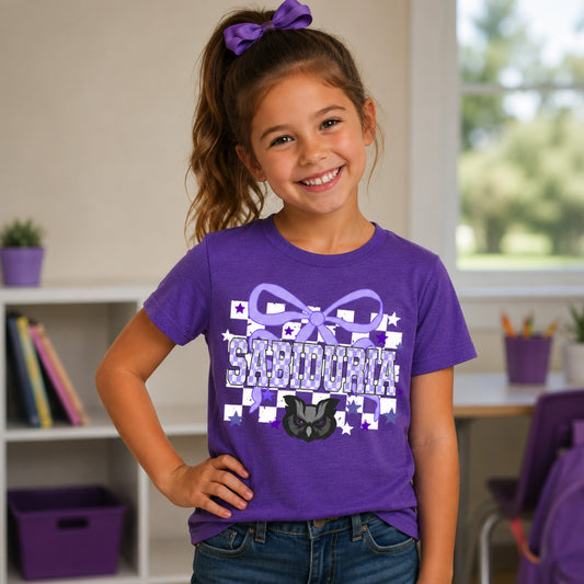 House of Sabiduria Spirit Bow Tee