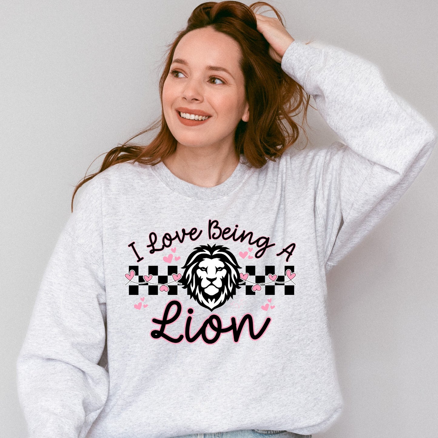 I Love Being a Lion Crewneck