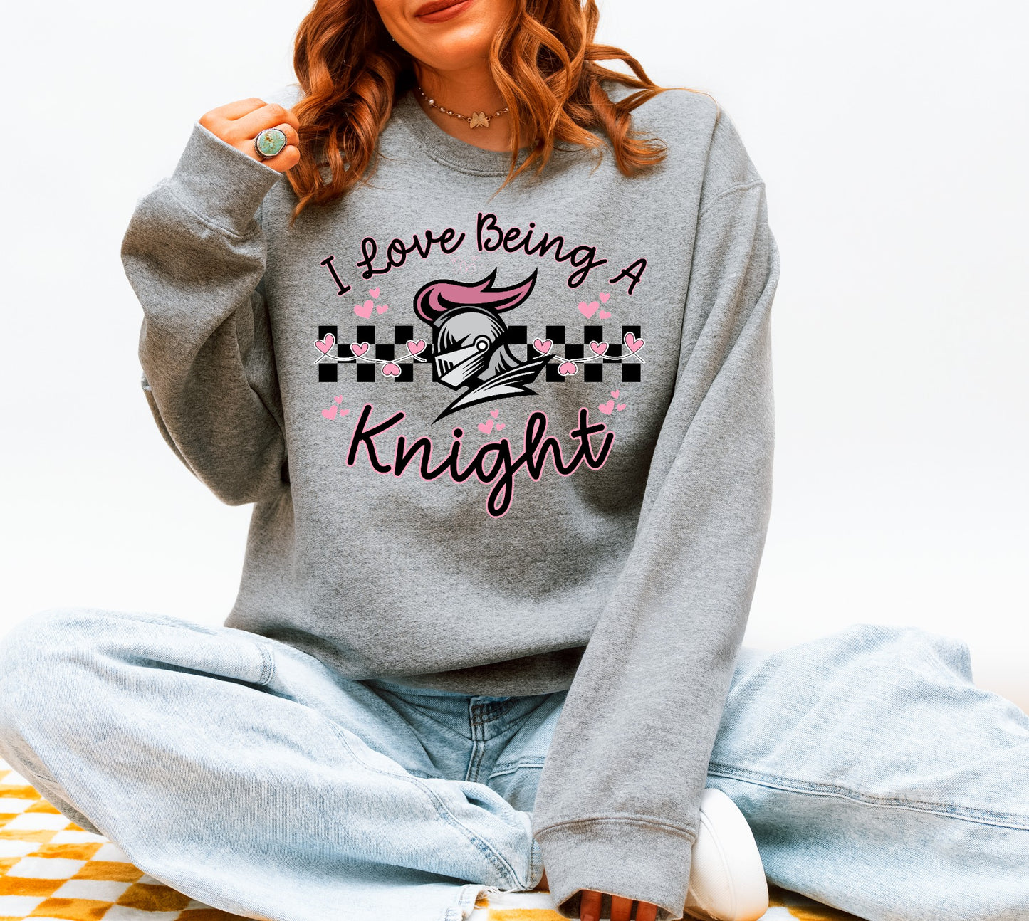 I Love Being a Knight Crewneck