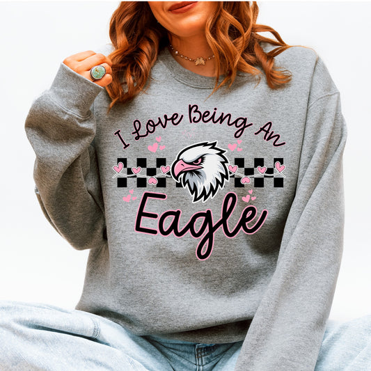 I Love Being an Eagle Crewneck