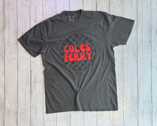 Coles Ferry Retro Checkered Tee