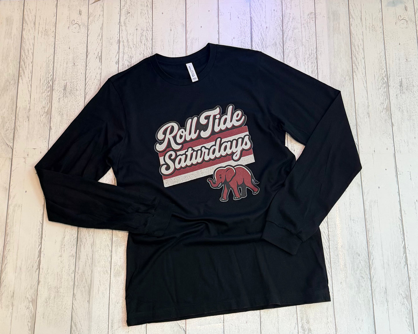 Retro Roll Tide Saturdays Long Sleeve