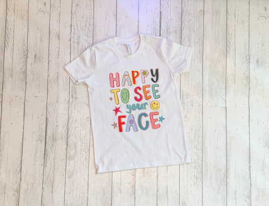 Happy to see your face YOUTH tee