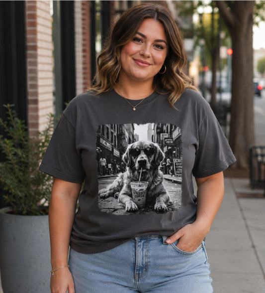 Iced Coffee Pup Tee