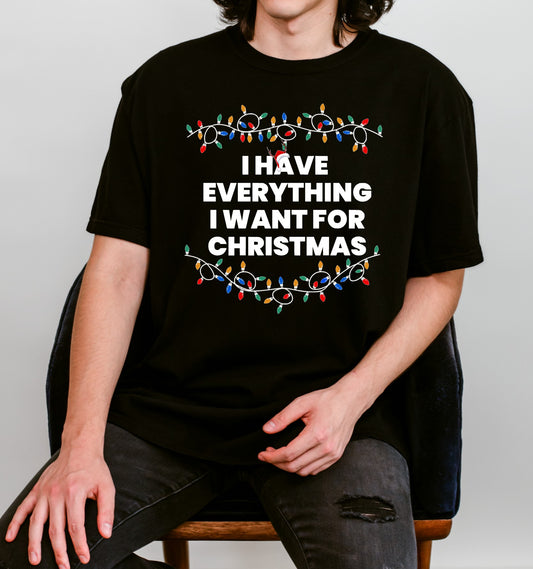 I have everything I want for Christmas Tee