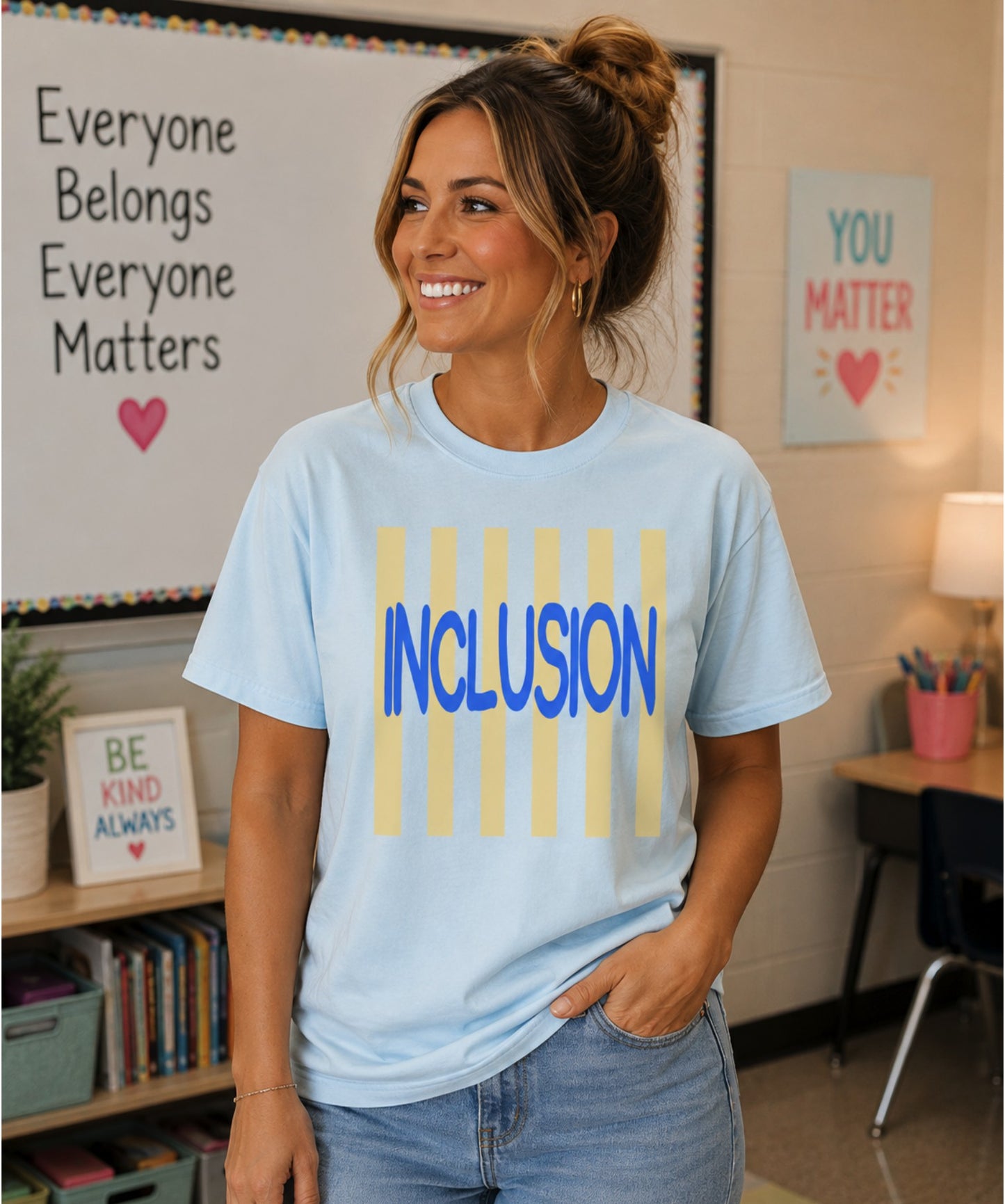 Inclusion Stripe Tee