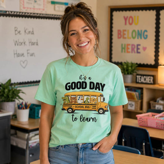It's a good day to learn tee