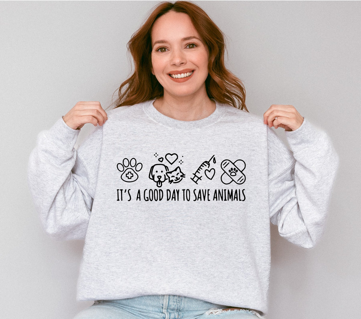 It's a Good Day to Save Animals Sweatshirt