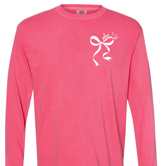 You are so loved John 3: 16 Long Sleeve Tee