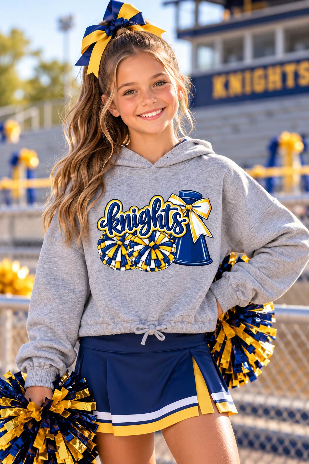 Knights Cheerleader Hoodie