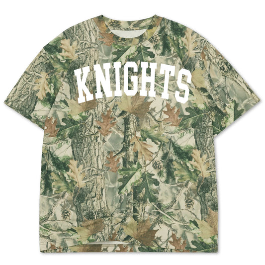 Knights Vintage Wood Camo YOUTH Tee