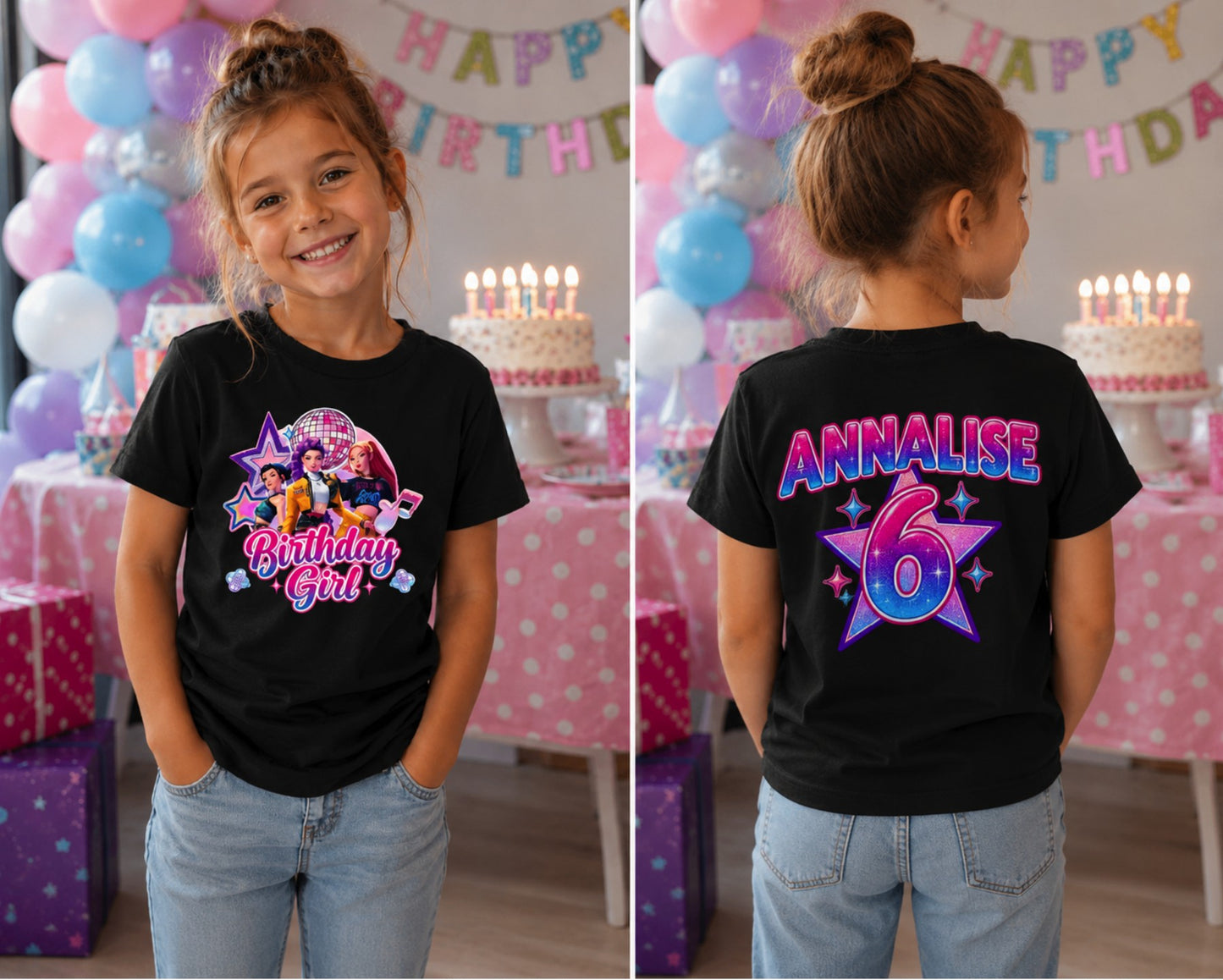 Kpop Personalized Birthday Tee