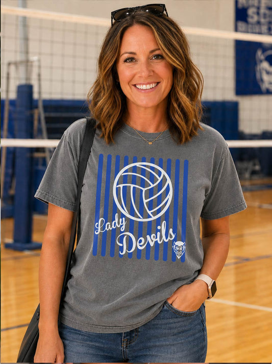 Lady Devils Volleyball Tee
