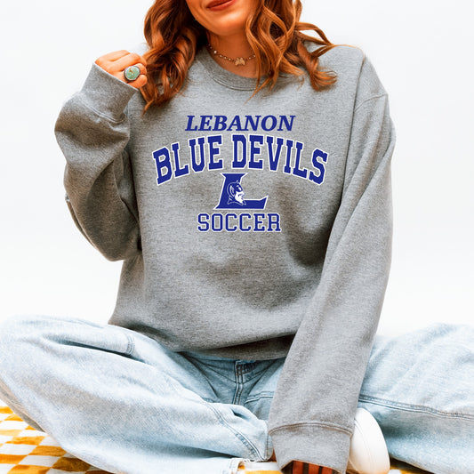 Classic Blue Devils Soccer Sweatshirt