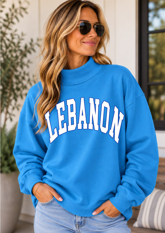 Lebanon Collegiate Mock Neck