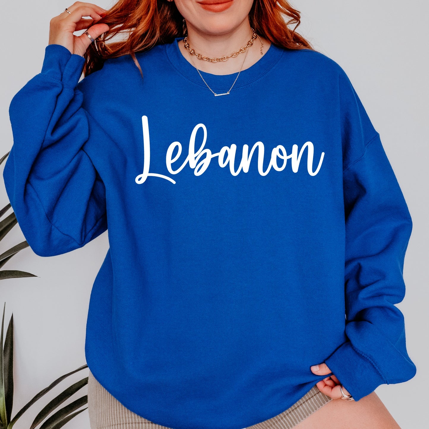 Lebanon Script Crewneck