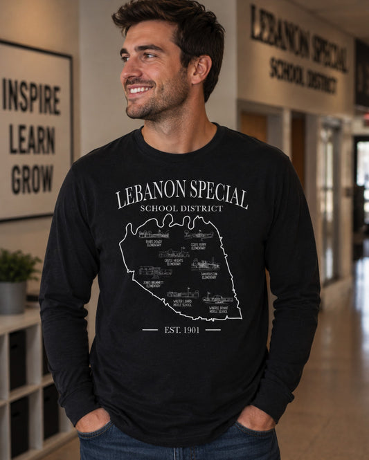 Lebanon Special School District Heritage Long Sleeve Tee
