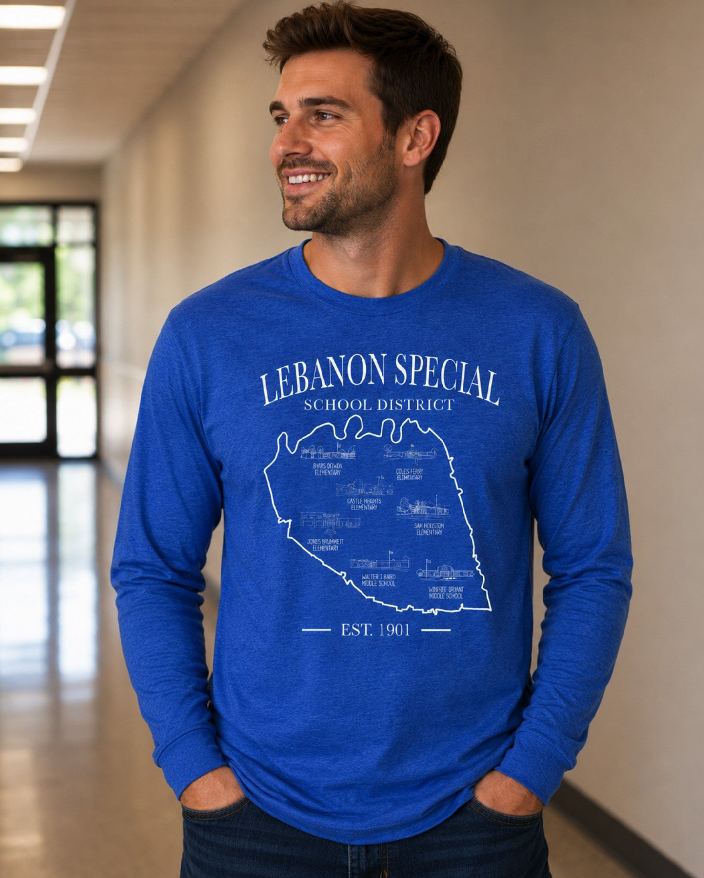 Lebanon Special School District Heritage Long Sleeve Tee
