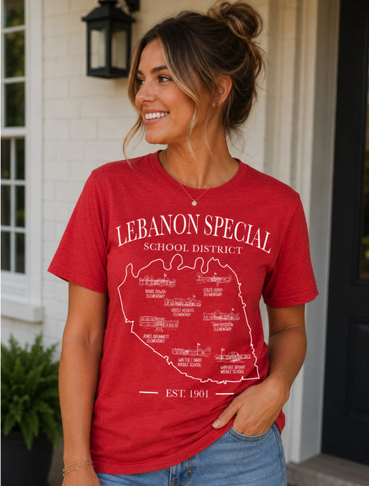Lebanon Special School District Heritage Tee