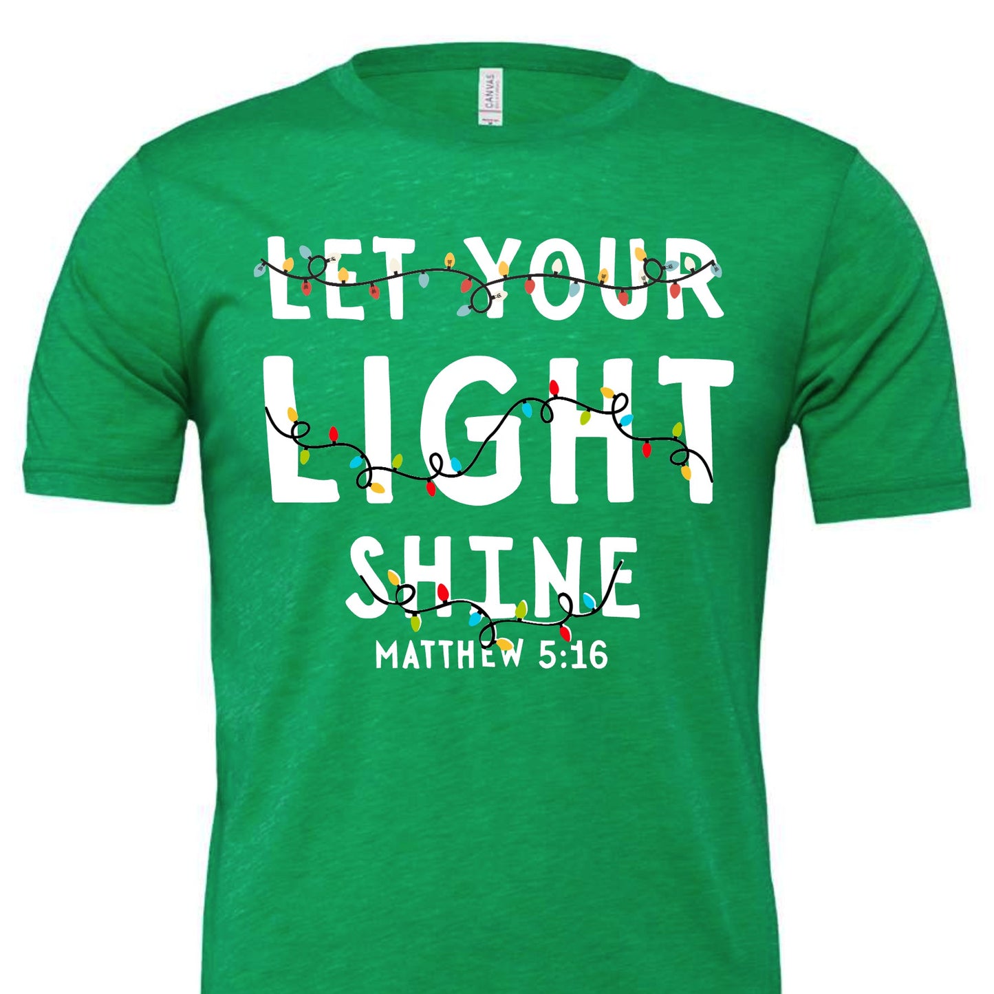 Let your light shine tee