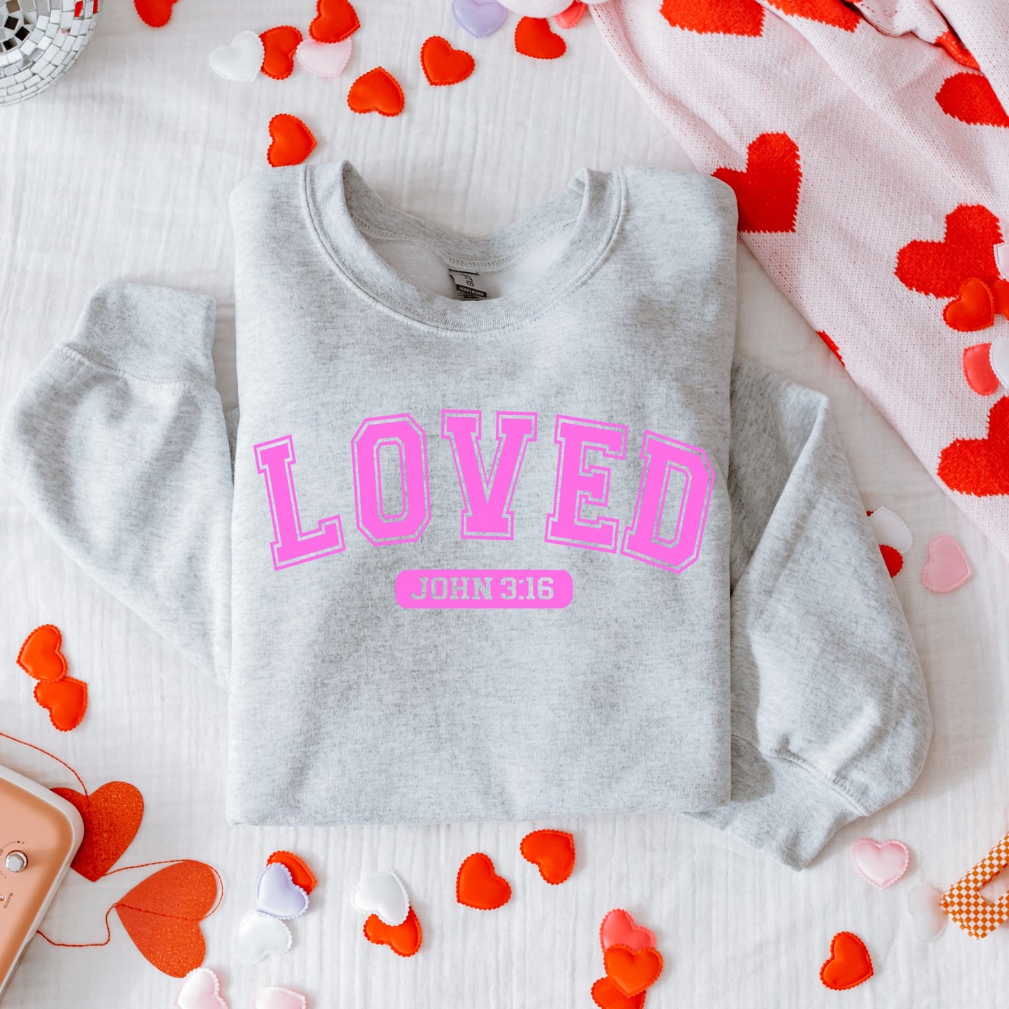 Loved – John 3:16 Sweatshirt