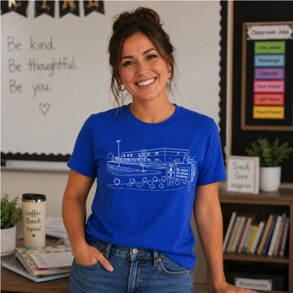 Mt. Juliet Christian Academy Sketch Bella Tee
