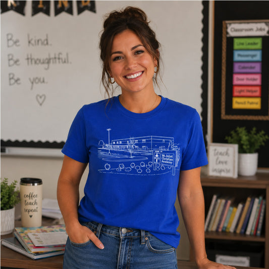 Mt. Juliet Christian Academy Sketch Bella Tee