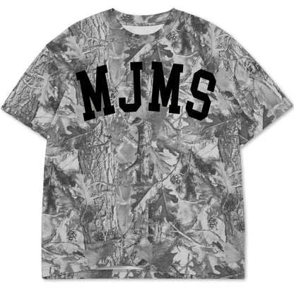 MJMS Vintage Gray Camo Tee