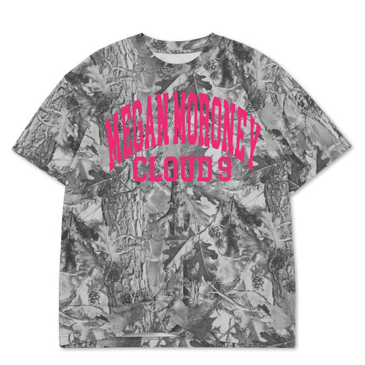 Megan Moroney Cloud 9 Vintage Gray Camo Tee