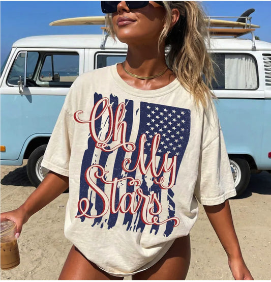 Oh My Stars Comfort Colors Tee