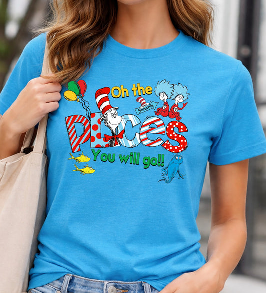 Oh The Places Tee