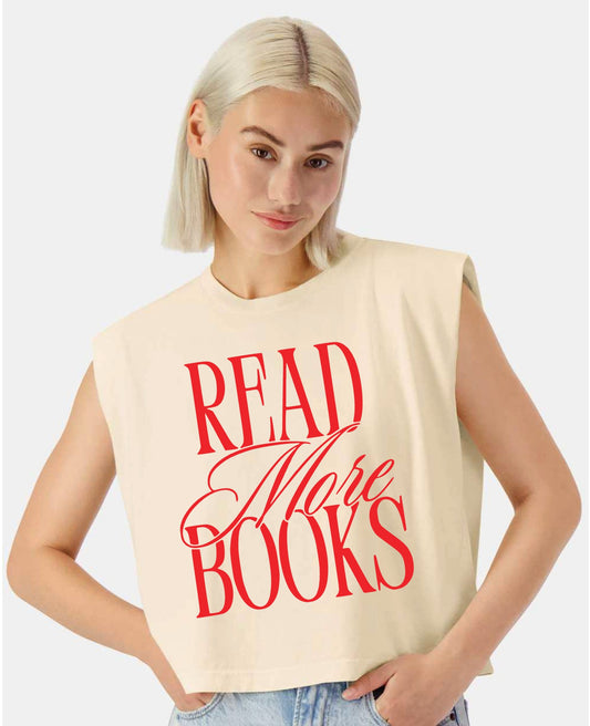Read More Books Muscle Tee